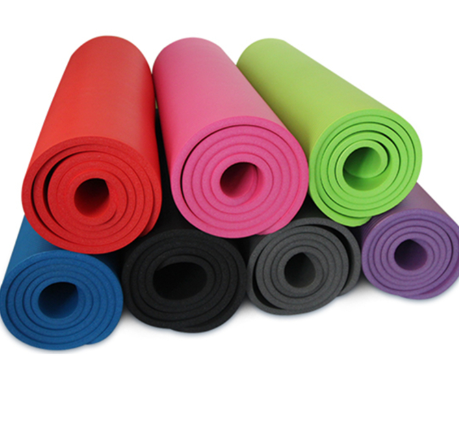 Double-Color Anti-slip and wear-resistant Position Line Waterproof Non-slip  Yoga Mat With