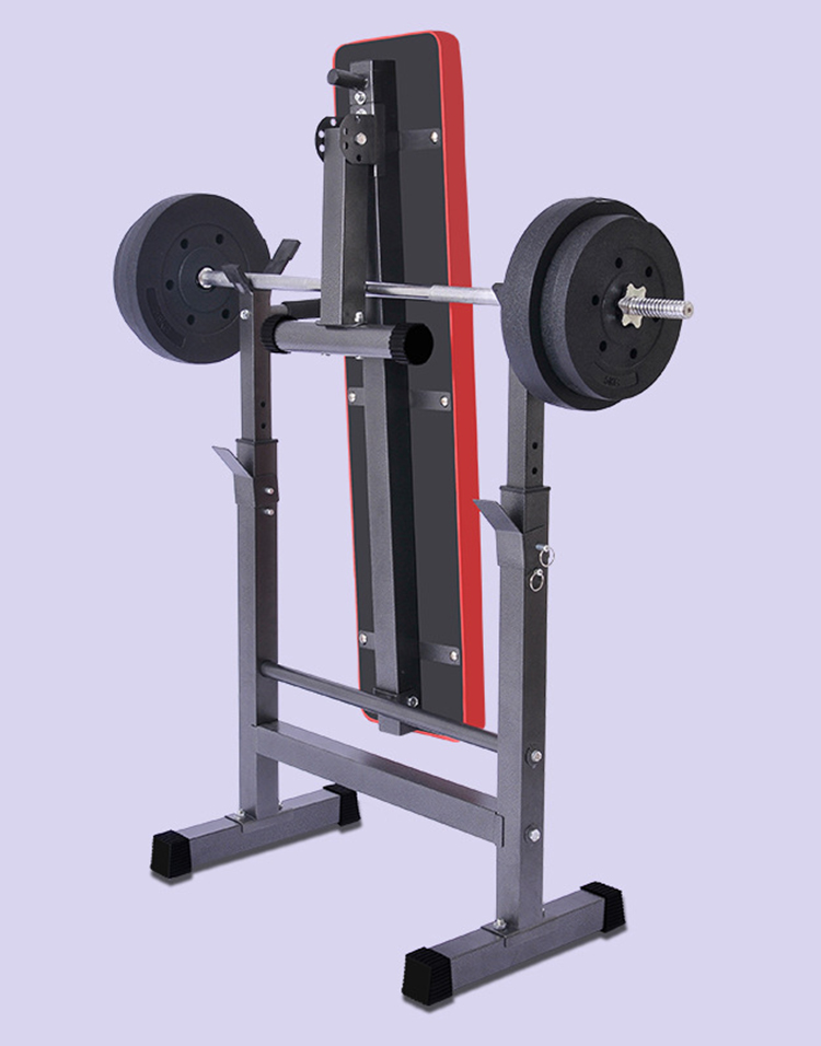 Commercial Home Exercise Gym Equipment Adjustable Weight Bench&rack
